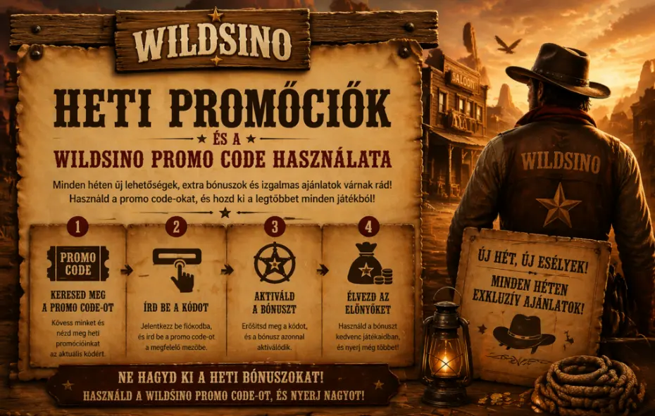 Heti Wildsino promóciók